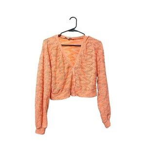 WALTER BAKER CARDIGAN/BUTTOM BLOUSE.